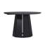 Table de salle à manger à piédestal en bois massif 47,5 po Johnovan-91951240