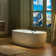 72" x 35.4" Whirlpool and Air Bath Heated Soaking Combination Tub with Tub Filler