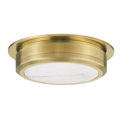 Greenport Glass LED Flush Mount