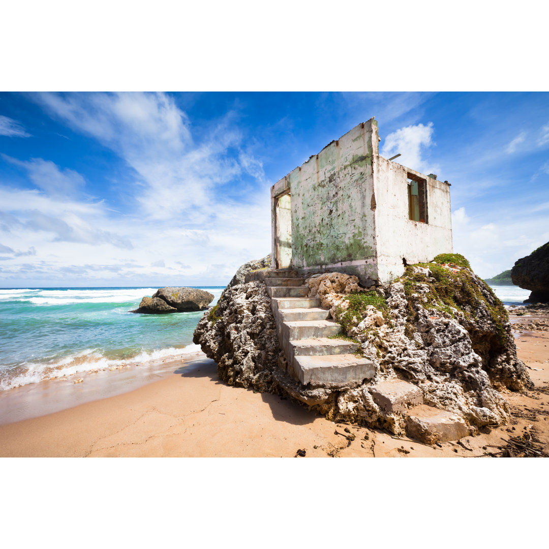 Verlassenes Haus, Barbados by TommL - Leinwandbild