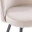 Chaise d'appoint en velours Steller-740009218