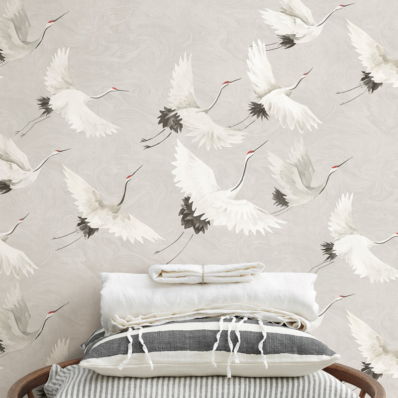 Rouleau de papier peint Acevedo, gris
