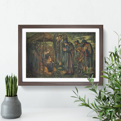 The Star of Bethlehem by Edward Burne-Jones - Framed Print
