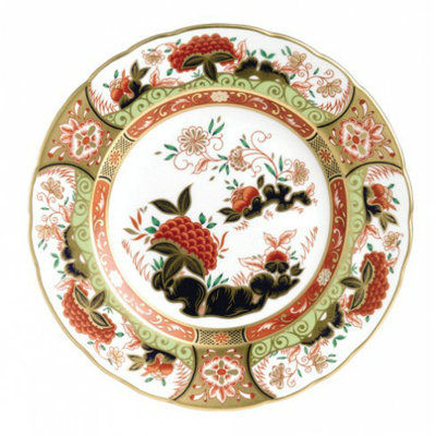 Imari Handmade Bone China Salad/Dessert Plate