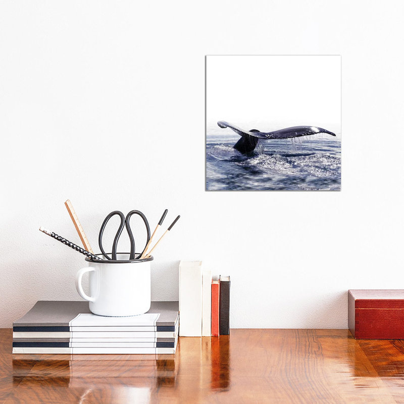 Whale Song Iceland I Square by Monika Strigel - Wrapped Canvas Print, 30.48 cm H x 30.48 cm W