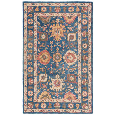 Longkesh Wool/Cotton Area Rug