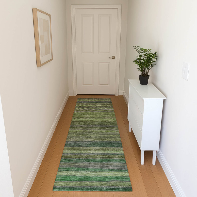 Premium Machine Washable Marasco AMF1639 Stripes Rug, Runner 2'3" x 7'6"