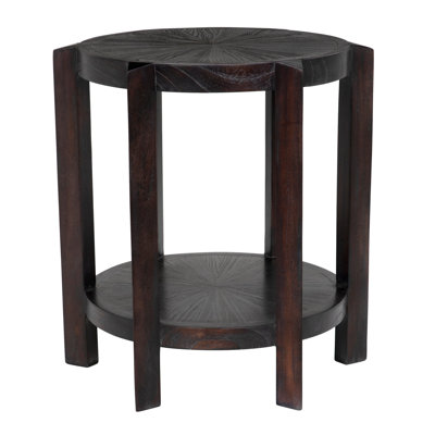Yuhuda Solid Wood End Table