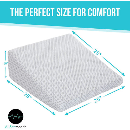 AllSett Health Memory Foam Firm Cooling Pillow & Reviews | Wayfair