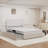 Thickened Wide Stable Support Bed Frame with Slatted Design and Storage Drawers-1706961669-1706961668
