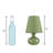 Leavenworth Ceramic Table Lamp-1360242464