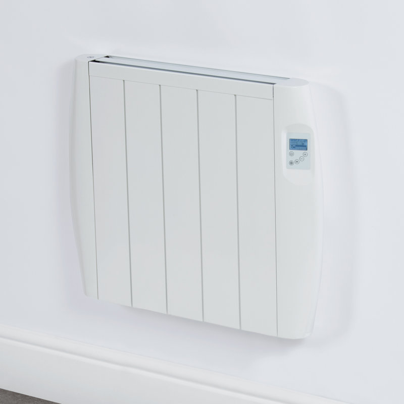 Daewoo 1500W Electric Radiator Space Heater with Adjustable Thermostat and with Digital Display