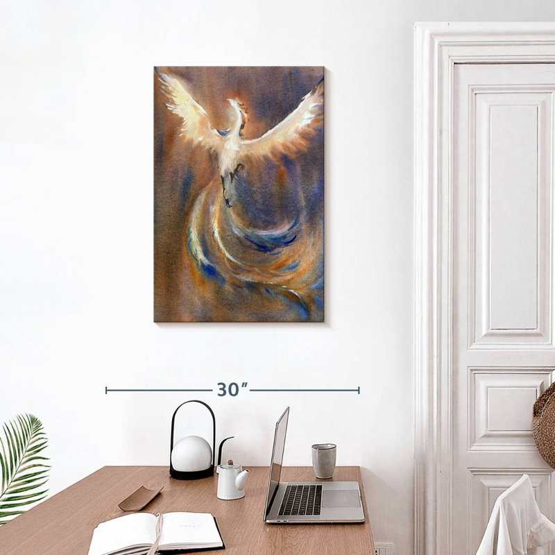Kelan Rising Phoenix, 30" H x 20" W