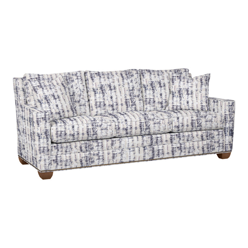 Brookford Sofa, Dove Gray, Ozark Marina 100% Cotton, Yes