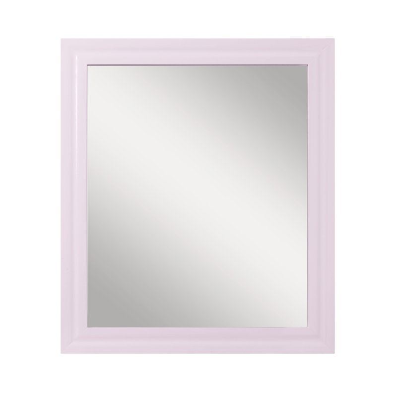 Gaines Mirror In Pink High Gloss