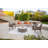 Elementi Home Daintree 42" Stump Concrete Coffee Table for Indoor and Outdoor Use-88958096