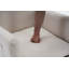 Chaise berçante en coton et lin-244051786
