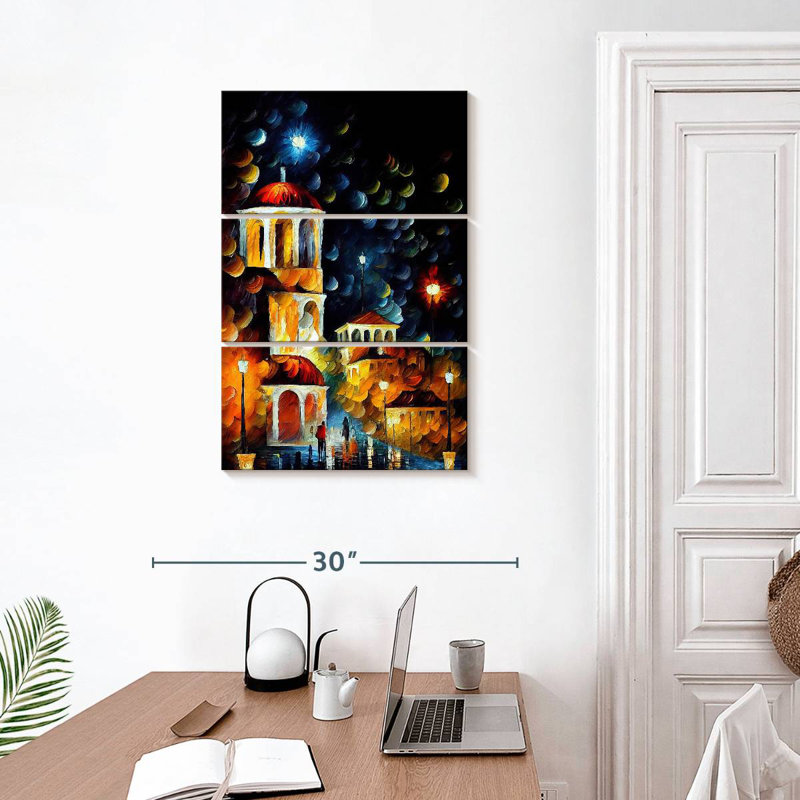 Masam Athens Night I, 32'' H x 20'' W