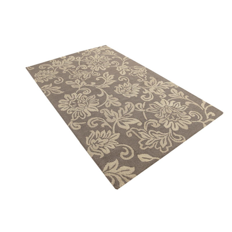 Tapis taupe 5x8
