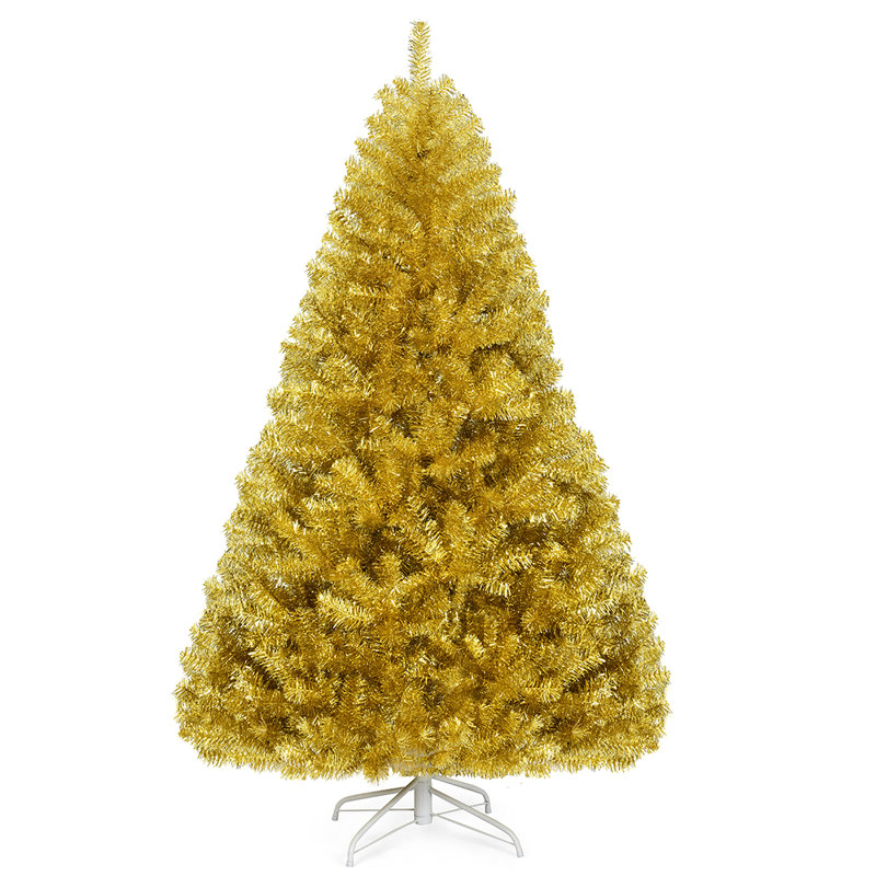 Arbre de Noël champagne, H 7,5 pi