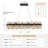 Dimmable Rectangle K9 Crystal Ceiling Light Modern Chandeliers-13959772