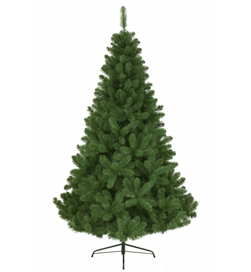 Künstlicher Weihnachtsbaum 122 cm Grün mit Ständer