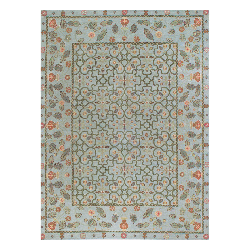 Erika Wool Oriental Area Rug, Rectangle 10' x 14'