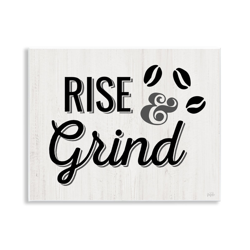  "Rise & Grind Coffee Bean", art mural par Natalie Carpentieri
