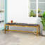 Banc d'extérieur élégant