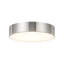 Musa 6-in Black dimmable LED Flush Mount-725467727
