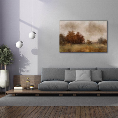 Art mural épique «Fall Meadow» par Ashley Bradley