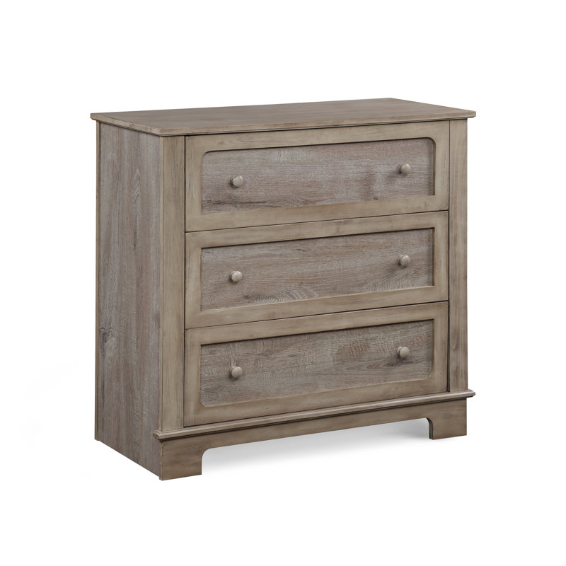 Commode 3 tiroirs Grayson, Alpin rustique