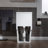 1.28 GPF Round Compact One Piece Dual-Flush Toilet with Soft-Closing Seat,MAP Flushing 1000G-58712941