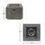 Alsacia Square Fire Pit Table-1490925538