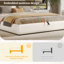 Lit plateforme tapissier Lunara-122268211