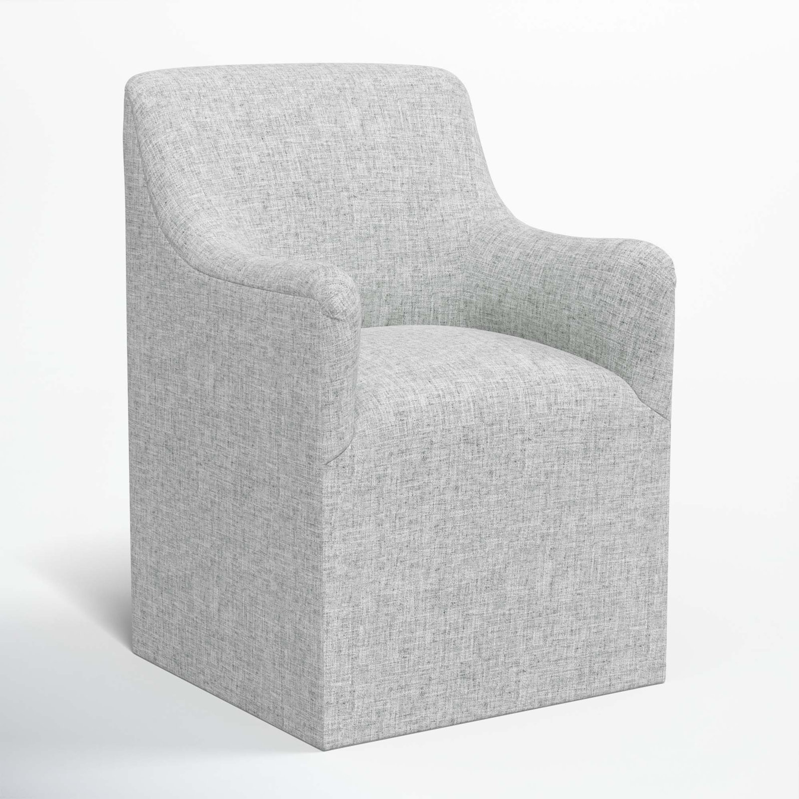 Howth Dining Armchair, Zuma Pumice Textured Linen