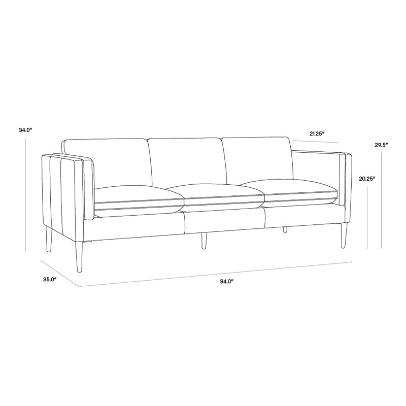 Richmond Leather Sofa