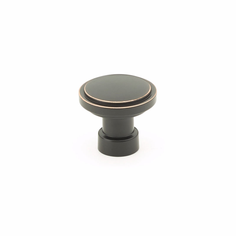 Emtek Haydon Cabinet Knob, Oil Rubbed Bronze, 1.75" Knob Diameter