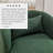 Jaydin 34" Wide Boucle Upholstered Swivel Armchair-1969483895