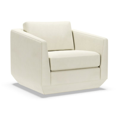 Fauteuil à coussin pivotant de 40 po de largeur Artistica Upholstery