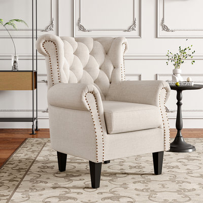Abrielle Upholstered Wingback Chair