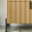 Meuble-lavabo autoportant de 30 po avec lavabo en céramique et tiroirs à extension complète-114864601