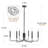 Roxsanne 6 Light Dimmable Classic / Traditional Chandelier Rustic Linear Candle-Style Kitchen Island Light Fixture-400281903-364436818