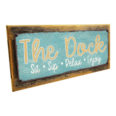 The Dock - Impression sur métal
