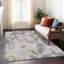 Tapis rosé lavable à la machine intérieur / extérieur ACN1550 5 pi x 7 pi 6 po-109536451