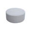 Table basse polyvalente ronde avec revêtement en velours de qualité supérieure pour espaces variés