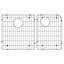 Évier de cuisine à double cuve avec filtre à panier en granite 32 po x l 19 po Radius-48407028