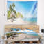 Tapisserie de mer en shore de mer avec chaises et parapluies avec accessoires suspendus inclus-28500239