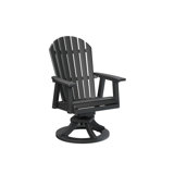Berlin Gardens Comfo Back Tropical Swivel Rocker Dining Chair