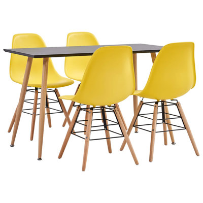 Andersyn Dining Set with 4 Chairs and one Bench
